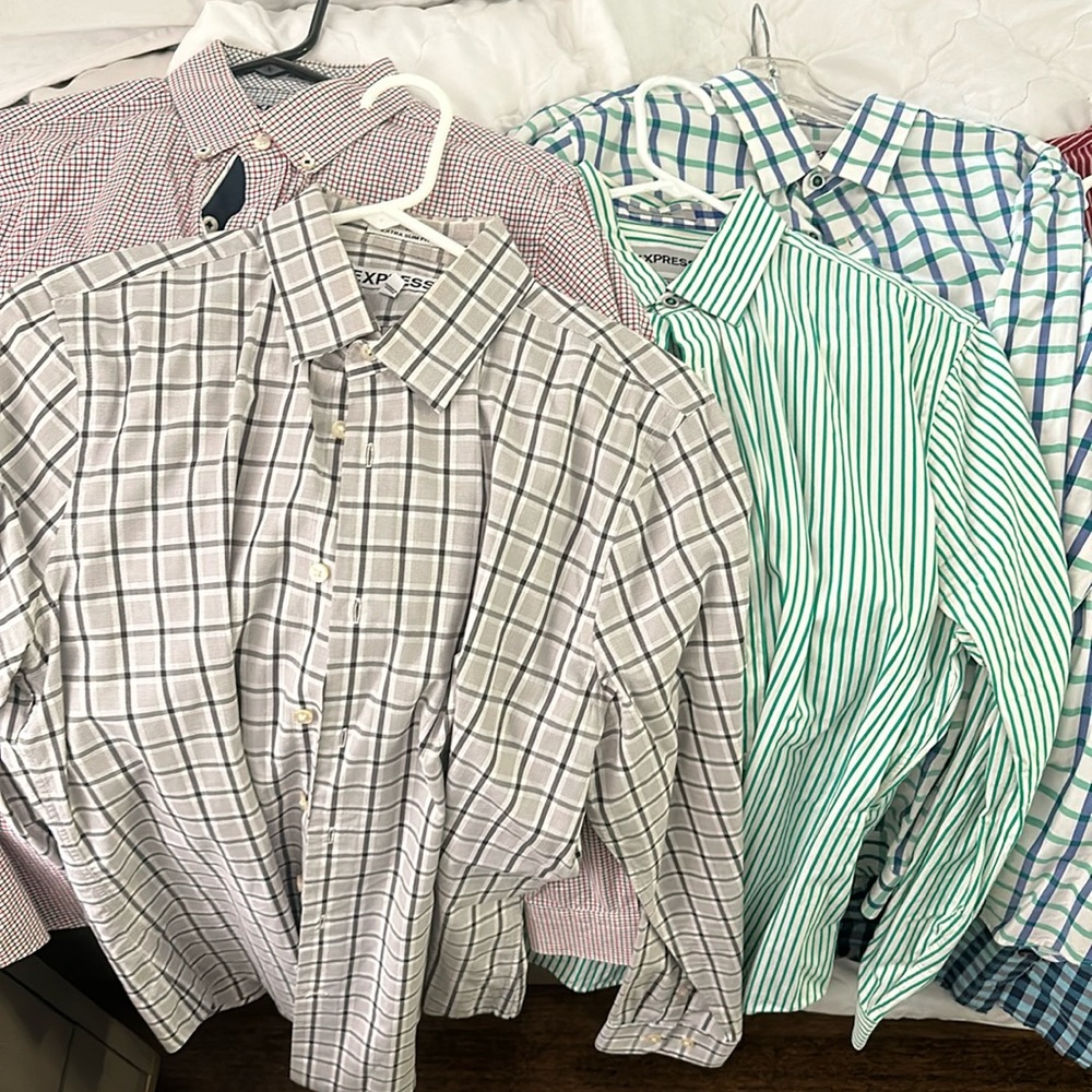 Bundle Mens Express Dress shirts!